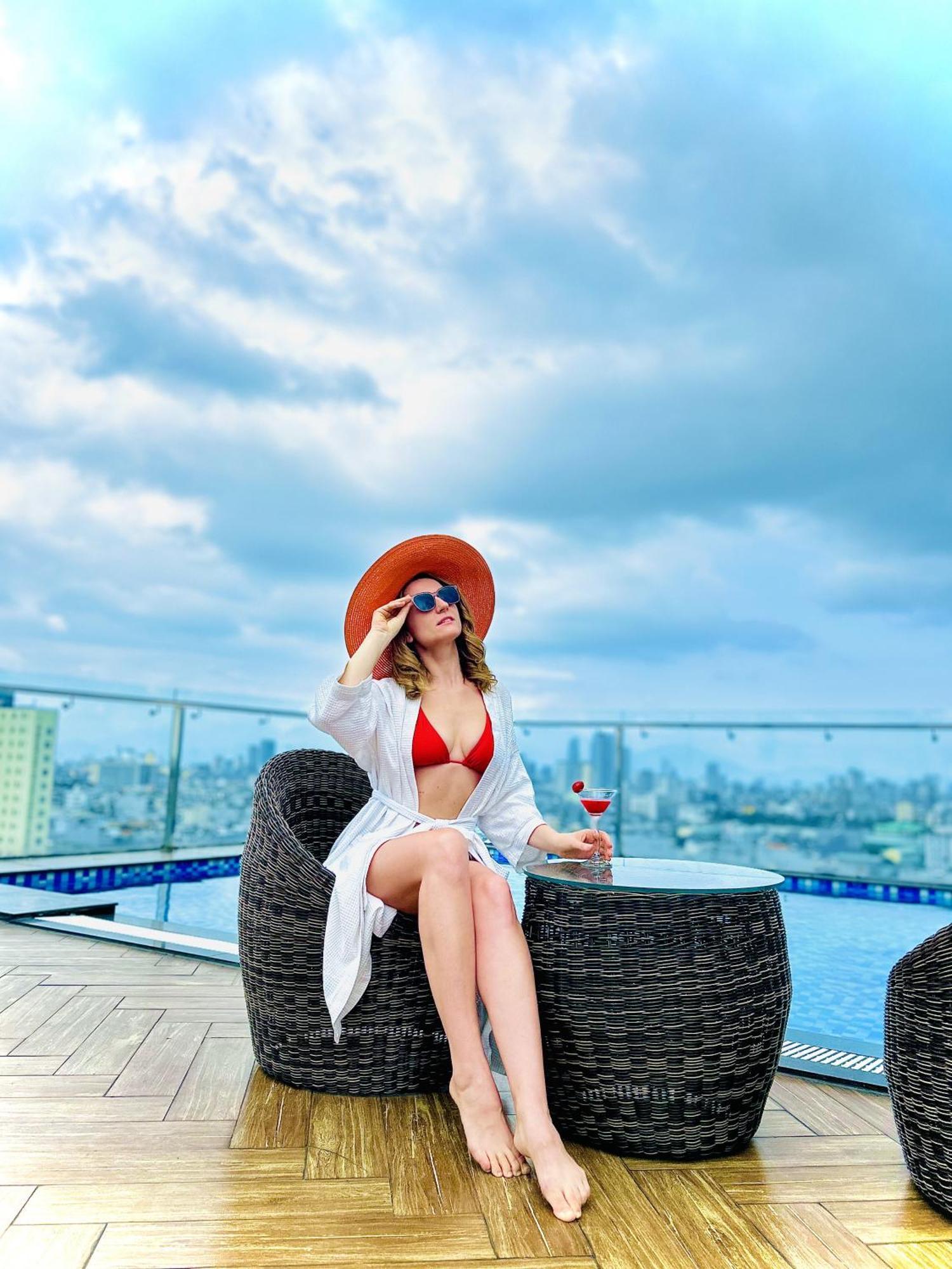 Ritzy Boutique Hotel Da Nang Beach Bagian luar foto