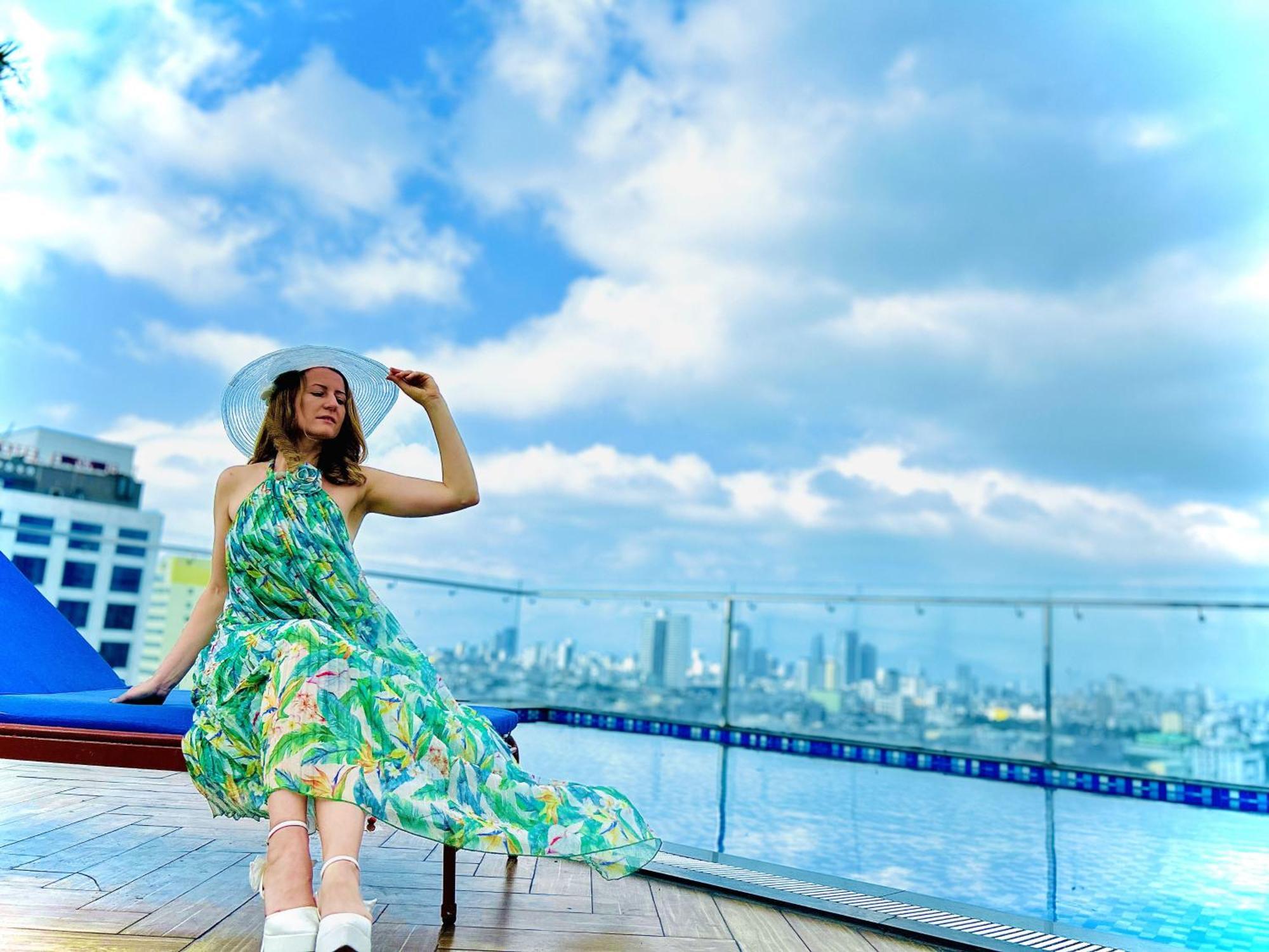 Ritzy Boutique Hotel Da Nang Beach Bagian luar foto